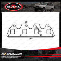 1 piece of Redback DSF Exhaust Manifold Extractor Gasket for Suzuki LJ80