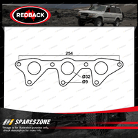 Redback DSF Exhaust Manifold Gasket for Daihatsu Charade G10 11 100 203 Handivan