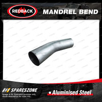 Redback Mandrel Bend 30 Degree - Outside Diameter 51mm 2" Aluminised Steel