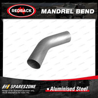 Redback Mandrel Bend 45 Degree - Outside Diameter 76mm 3" Aluminised Steel