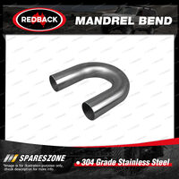 Redback Mandrel Bend 180 Degree - OD 51mm 2" 304 Grade Stainless Steel