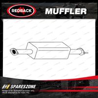 1 piece of Redback Exhaust Muffler for Kia Optima 04/2004-07/2006