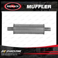 1 pc Redback Muffler 3 3/4" OD Round Barrel for Morris Mini 1960-1982