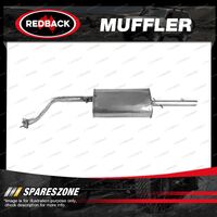 Redback Rear Muffler for Daewoo Lanos 1.5L SOHC Sedan 05/1997-03/2003