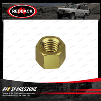 Redback Brass Nut Thread M8 x 1.25 Hex 12.7mm Length 10mm for Nissan Datsun