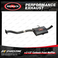 Redback 2 1/2" Catback Front Muffler for Holden Commodore Calais VS W/Live Axle