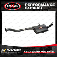 Redback 2 1/2" Catback Front Muffler Assembly for Holden Commodore VS 95-97