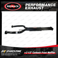 Redback 2 1/2" Catback Front Muffler for HSV Clubsport R8 GTS Maloo R8 Senator