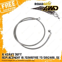 Roadsafe Front 3-4"Lift Braided Extended Brake lines for Nissan Patrol GU