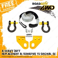 Roadsafe Recovery Tow Point Kit for Toyota Prado 120 Series Shackles + Bridle