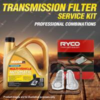 Ryco Transmission Filter + Full SYN Oil Kit for Ford Courier PE 4N71B Trans