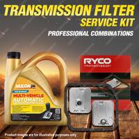 Ryco Transmission Filter + Full SYN Oil Kit for Toyota Rav 4 ACA20 21 22 ACA23