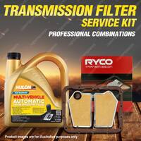 Ryco Transmission Filter + Full SYN Oil Kit for Ford Mustang SHELBY GT FMX Trans