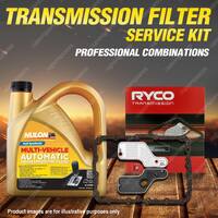 Ryco Transmission Filter + Full SYN Oil Kit for Mazda BT50 DX Turbo Diesel