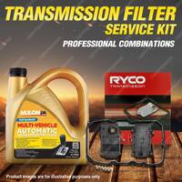 Ryco Transmission Filter + SYN Fluid Kit for VOLKSWAGEN Touareg Premium Quality