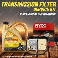 Ryco Transmission Filter + SYN Fluid Kit for Audi 80 B4 100 C3 C4 90 B3 Petrol