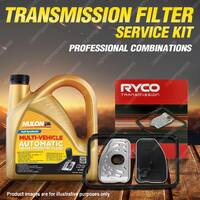 Ryco Transmission Filter + SYN Fluid Kit for Peugeot 406 VF38 D8 D9 4HP20 V6