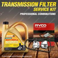 Ryco Transmission Filter + SYN Fluid Kit for Nissan Dualis J10 Turbo Diesel FWD