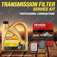 Ryco Transmission Filter + SYN Fluid Kit for Mitsubishi 380 DB Lancer CG CH 4Cyl