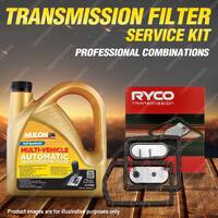 Ryco Transmission Filter+ SYN Fluid Kit for Saab 900 Aero Turbo 16S GLE GLI S TU