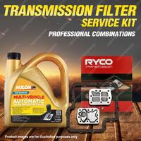 Ryco Transmission Filter + SYN Fluid Kit for Daewoo Matiz KL M150 3Cyl 0.8L