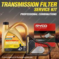 Ryco Transmission Filter + SYN Fluid Kit for Daewoo 1.5L Cielo GL G15MF