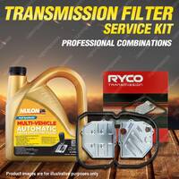 Ryco Transmission Filter + SYN Fluid Kit for Porsche 928 4.7 5.0 722.300 Trans