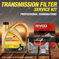 Ryco Transmission Filter + SYN Fluid Kit for Toyota Celica SA 60 63 TA63 MA61