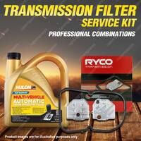 Ryco Transmission Filter + SYN Fluid Kit for Ssangyong Musso 601 602 Wagon Trans