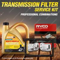 Ryco Transmission Filter + SYN Fluid Kit for Lexus GS300 JZS147R 6 3.0 Petrol