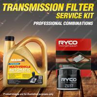 Ryco Transmission Filter + SYN Fluid Kit for Hyundai Santa FE SM 4Cyl V6