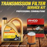 Ryco Transmission Filter+SYN Fluid Kit for forester SJ 2.5 Impreza GJ GJ7 GP GP7