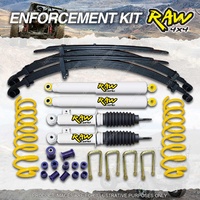 Raw 4x4 Nitro Shock Absorbers Coil Leaf 50mm Lift Kit for Ford Ranger PX I & II