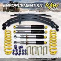 Raw 4x4 Predator Shock Absorbers Coil Leaf 40mm Lift Kit for Mazda BT50