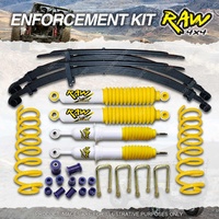 Raw 4x4 Nitro Max Shocks Coil Leaf 50mm Lift Kit for Foton Tunland Ute Dual Cab