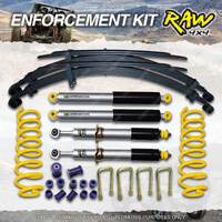 Raw 4x4 50mm Lift Kit Predator Shock Absorbers Coil Leaf for Mazda BT50 2020-on