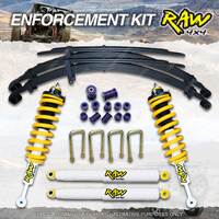 Raw 35mm Lift Kit Nitro Shock Complete Strut Leaf for Mitsubishi Triton ML MN