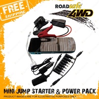 Roadsafe Mini Jump Starter Power Pack 12V 600A 18000mAH for Universal Brand New