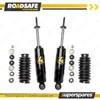 2x Front Roadsafe 4WD Foam Cell Shocks for Ford Ranger PJ PK Courier Raider UV