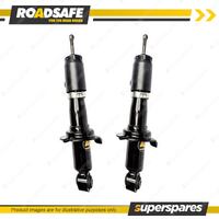 2x Front Roadsafe 4WD Foam Cell Shock Absorbers for Nissan Patrol Y62 SUV 13-On