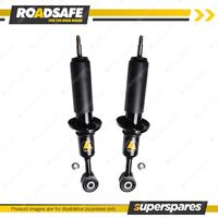 2x Front Roadsafe Foam Cell Shocks for Toyota Landcruiser GRJ UZJ VDJ 200 URJ202