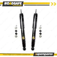 2x Front Roadsafe 4WD Nitrogen Gas Shocks for Ford Maverick Leaf Models 88-93