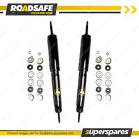 2x Front Roadsafe 4WD Nitrogen Gas Shocks for Ford Maverick DA Coil Models 88-93