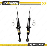 2x Front Roadsafe 4WD Nitrogen Gas Shock Absorbers for Foton Tunland P201 12-On