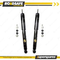 2x Rear Roadsafe 4WD Nitrogen Gas Shock Absorbers for Hyundai Terracan HP 01-07