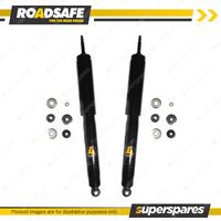 2x Front Roadsafe 4WD Nitrogen Gas Shock Absorbers for Jeep Wrangler JK 07-18