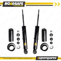 2 Front Roadsafe 4WD Nitrogen Gas Shock Absorbers for LDV T60 2.8L Utility 17-21