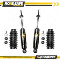 2x Front Roadsafe 4WD Nitrogen Gas Shock Absorbers for Mahindra Pik-Up S5 07-17