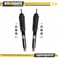 2x Front Roadsafe 4WD Nitrogen Gas Shock Absorbers for Suzuki Jimny SN413 98-19