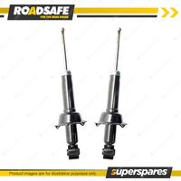 2x Rear Roadsafe STR Spring Seat Shock Absorbers for Honda CRV RE 2.4L SUV 06-12